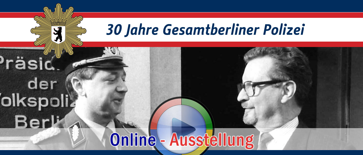 30 Jahre Gesamtberliner Polizei